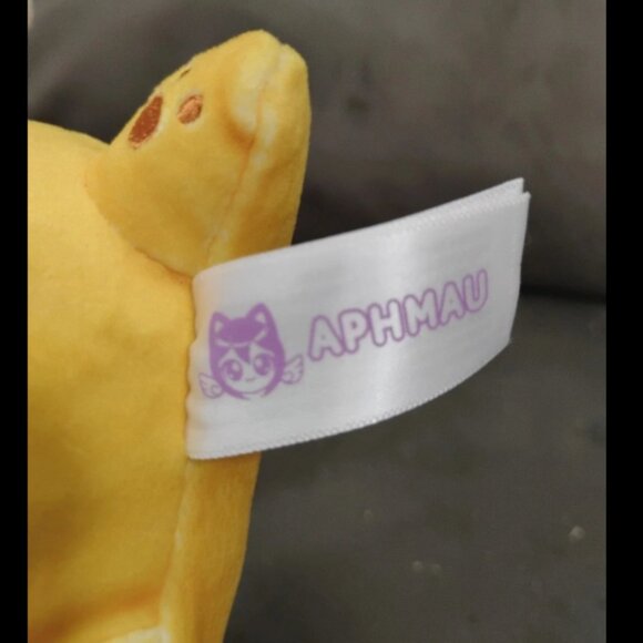 Aphmau MeeMeows Limited Edition Under The Sea Seahorse Yellow Cat Plush 6"L - Picture 6 of 10